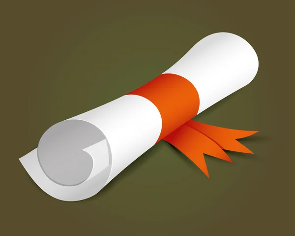 Vectorillustratie. Scroll. — Stockvector