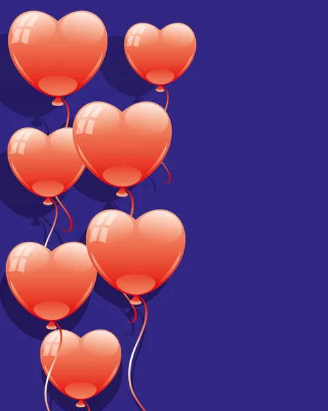 Bannière vectorielle. Ballons . — Image vectorielle