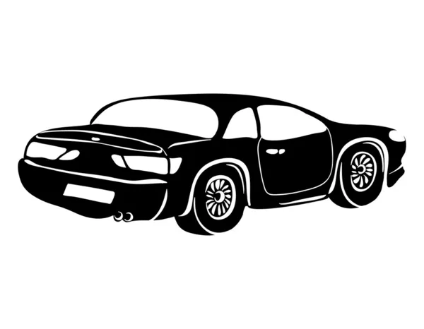 Vector illustration. Car — Stock Vector