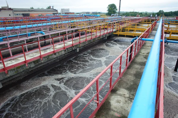 Waterzuiveringsinstallatie Buiten — Stockfoto
