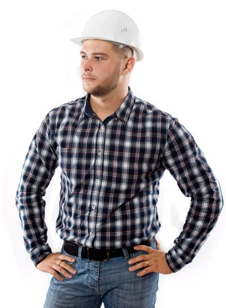 Portrait of an handsome engineer — Stock Photo, Image