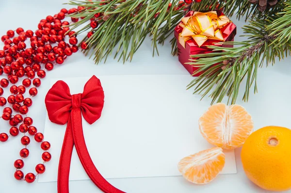 Tarjeta de felicitación de Navidad — Foto de Stock