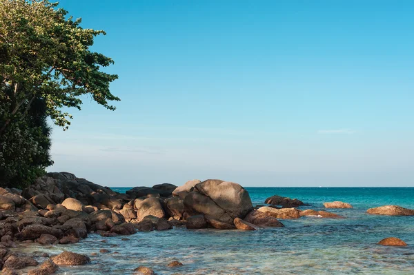 Sea morning panorama. — Stock Photo, Image