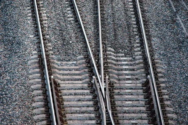 Eisenbahngleise — Stockfoto