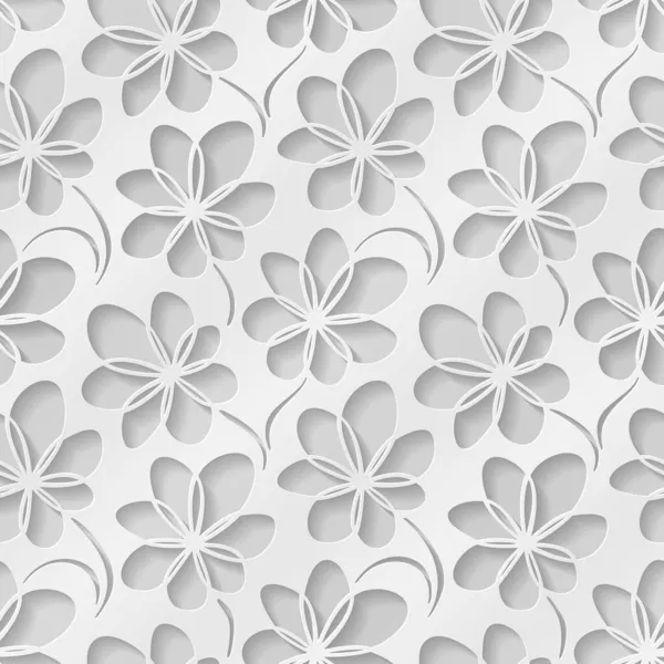 Fundo sem costura floral — Vetor de Stock