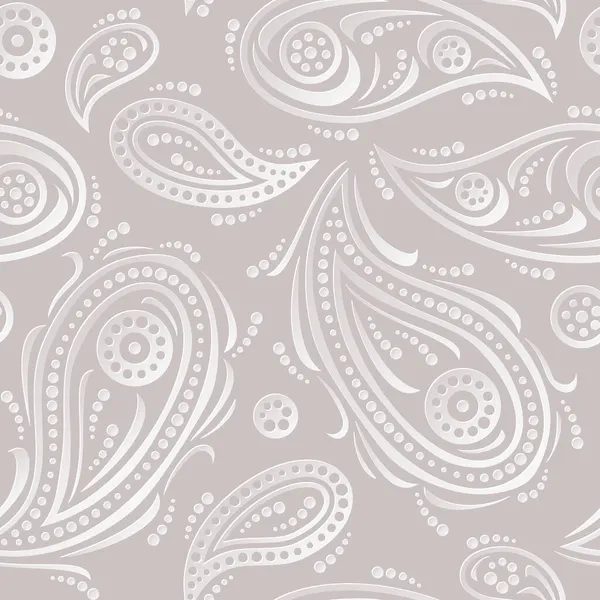 Paisley seamless background — Stock Vector