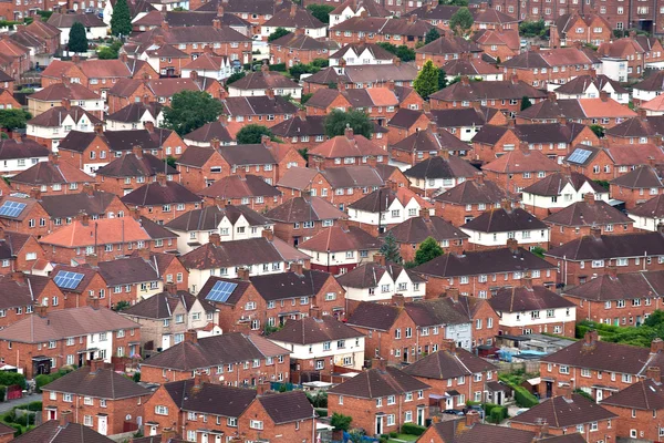 Aerial views of houses — Stock Photo, Image