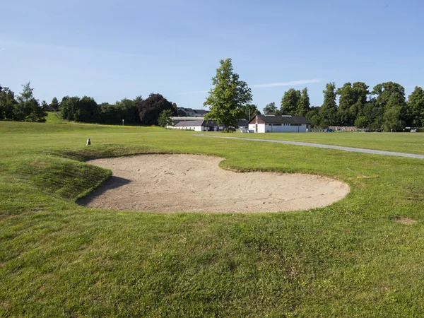 Golfing sand trap — Stock Photo, Image