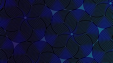 Girişler ve sosyal medya geçmişleri için döngü videosu