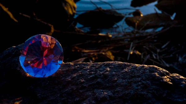 Abstract Background Refracted Light — Stock Photo, Image