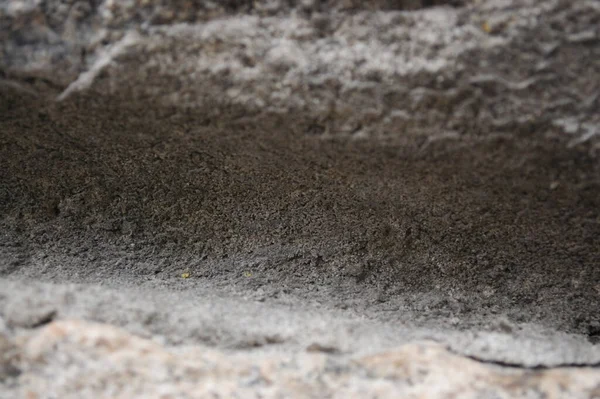 Υφή Φόντου Από Πέτρα Άμμο Σκούρες Τελείες Και Γραμμές Ένα — Φωτογραφία Αρχείου