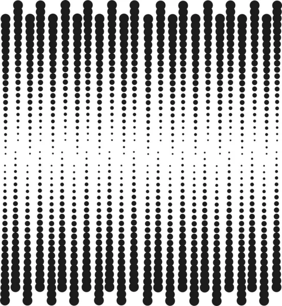 Abstract Black Halftone Background Vector Image Halftone Dots Vector Image — Image vectorielle