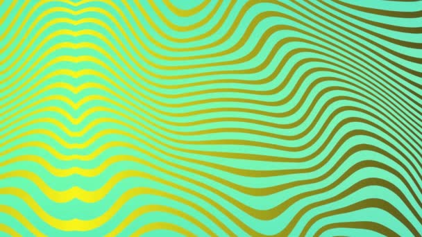 Optical Illusion Twisted Stripes Abstract Pattern Art Seamless Loop Motion — Vídeo de stock
