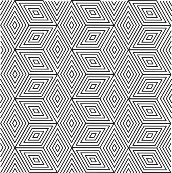 Geometric line art pattern abstract vector image. Seamless interlacing lines pattern modern.