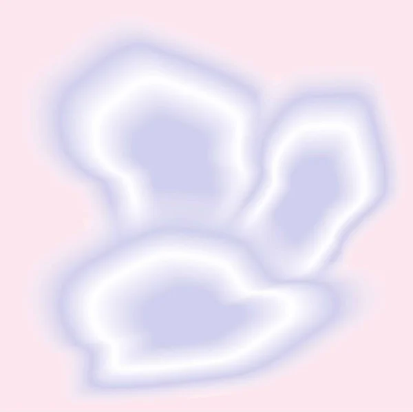 Abstract smooth blurred holographic gradient background. Hologram Luxury trendy tender pearlescent Vector 