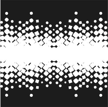 Gradyan Dot Desen Vektörü. Vektör Kusursuz Siyah Beyaz Geometrik Altıgen. Vektör Kusursuz Desen Modern Biçim DokusuName 