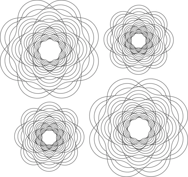Абстрактный Квадратный Узор Абстрактный Геометрический Рисунок Различных Дизайнерских Целей Вектор — стоковый вектор
