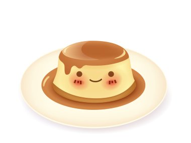 karamel kremalı puding