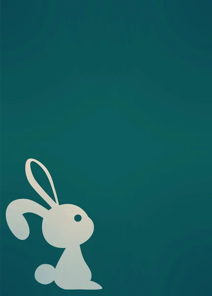 Rabbit Background — Stock Vector