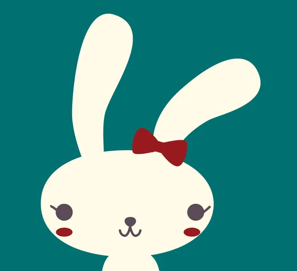 Cute Rabbit — Stock Vector