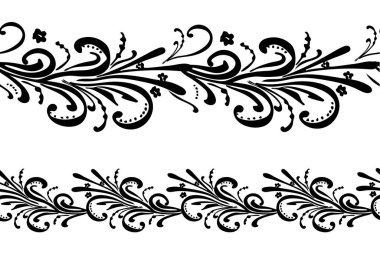 Dövme çiçekli süslemeleri ayarla 