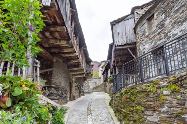 Penalba de Santiago, Leon, Castilla y Leon, Spain. Typical village in the mountains in Spain