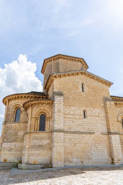 Fromista, Palencia 'daki San Martin de Tours Roma Kilisesi, Castilla y Leon, İspanya