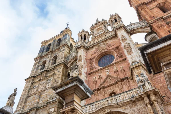 Astorga Cathedral City Camino Santiago Leon Castile Leon Spain — ストック写真