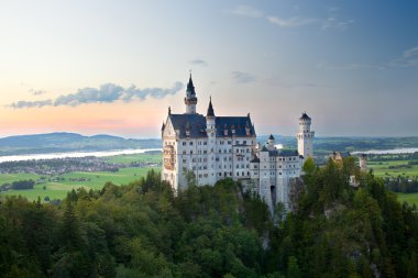 castle neuschwanstein in germany clipart