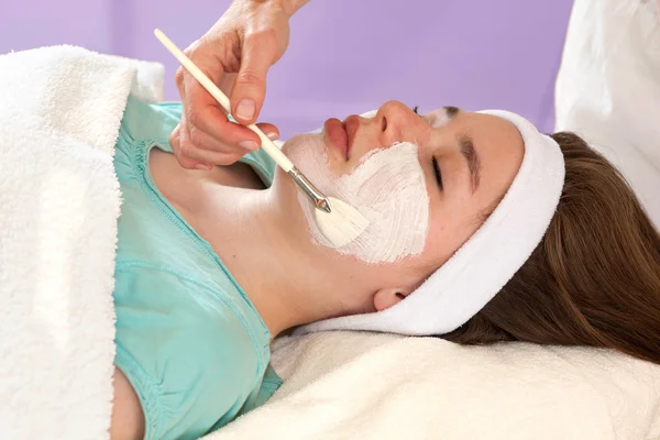 Chemical Face Peel — Stock Photo, Image