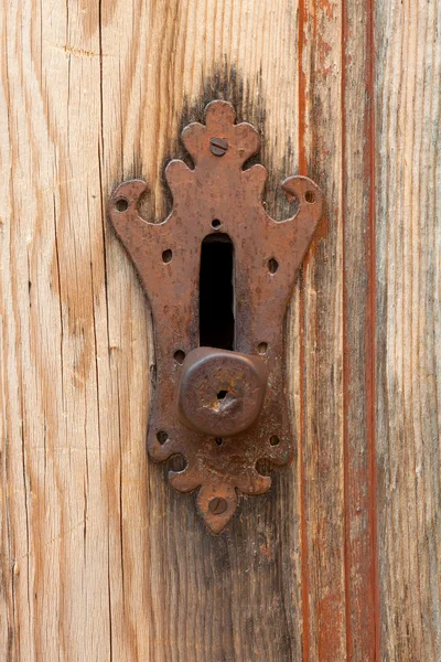 Oude doorlock detail — Stockfoto