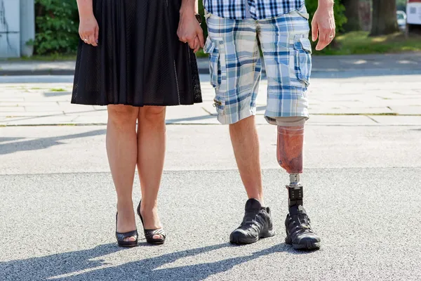 Couple in the city — Stock Photo, Image