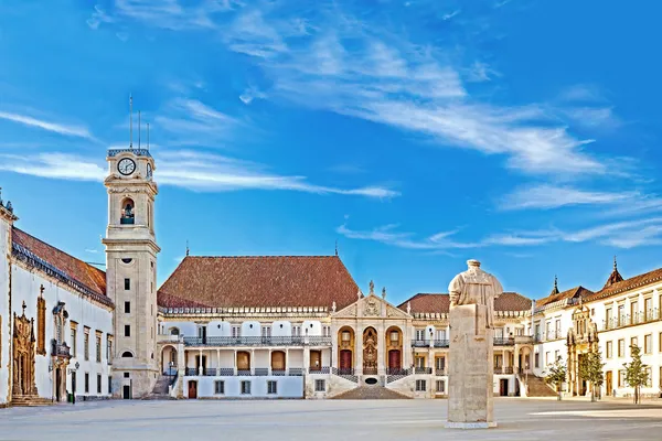 Edifício da Universidade de Coimbra — Fotografia de Stock