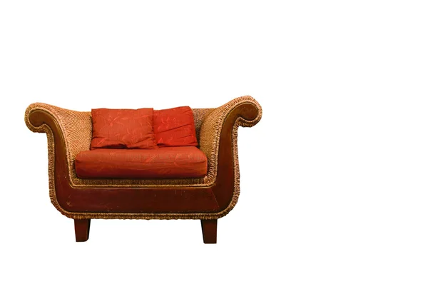 Canapea clasică izolată — Fotografie, imagine de stoc
