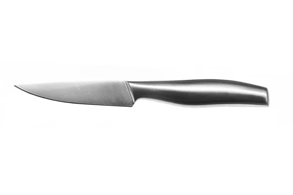 Срібні ножем, ізольовані — стокове фото