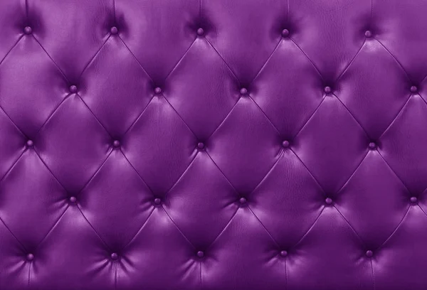 Divano viola sfondo in pelle — Foto Stock