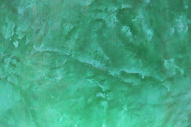 Yeşil beton duvar arkaplanı