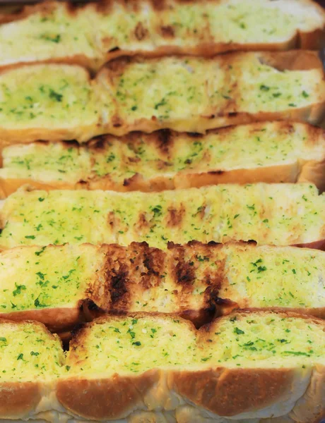 Garlic bread grill — Stock Photo, Image