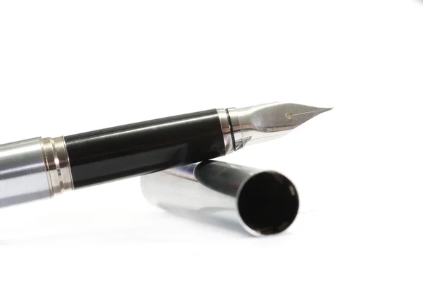 Metalen nib pen — Stockfoto