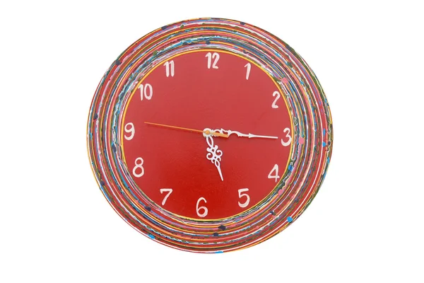 Reloj rojo verde — Foto de Stock