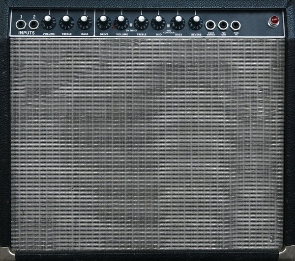 Guitar amplifier background