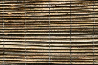 Bambu ahşap doku, thai işlemeli
