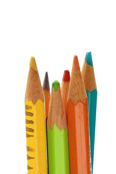 Kleurrijke hout potlood — Stockfoto