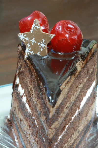 Torta al cioccolato — Foto Stock