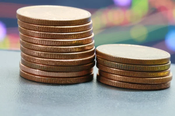 Coins stack — Stock Photo, Image