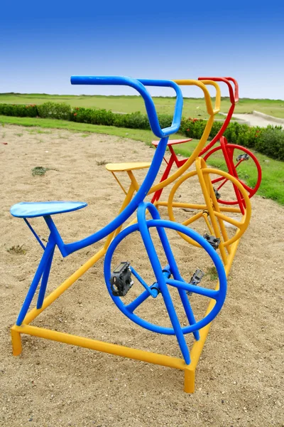 Bicicleta Parque infantil — Foto de Stock