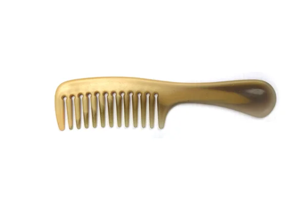 Brown comb isolate — Stock Photo, Image