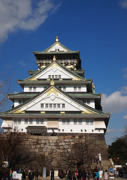大阪宮殿、日本 — ストック写真