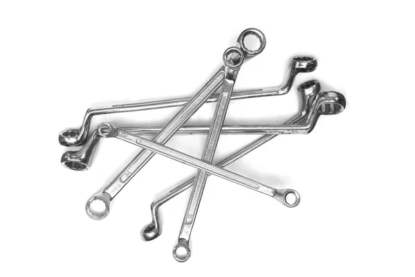 Group of ring wrench — Stock Photo, Image