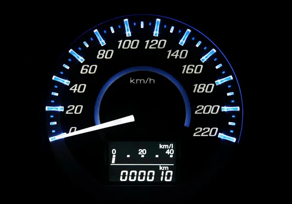 Car speedometer — Stock Photo, Image